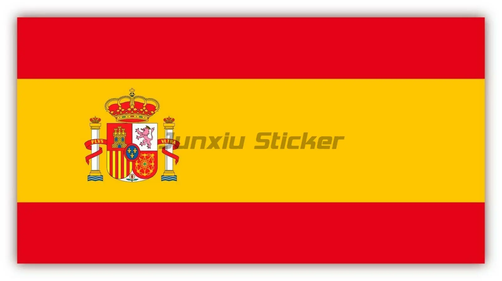 Spanisch Spanien National flagge Karte National Abzeichen Aufkleber für Autos, Laptop, Wandt ür Fenster Helm Glas Auto Aufkleber