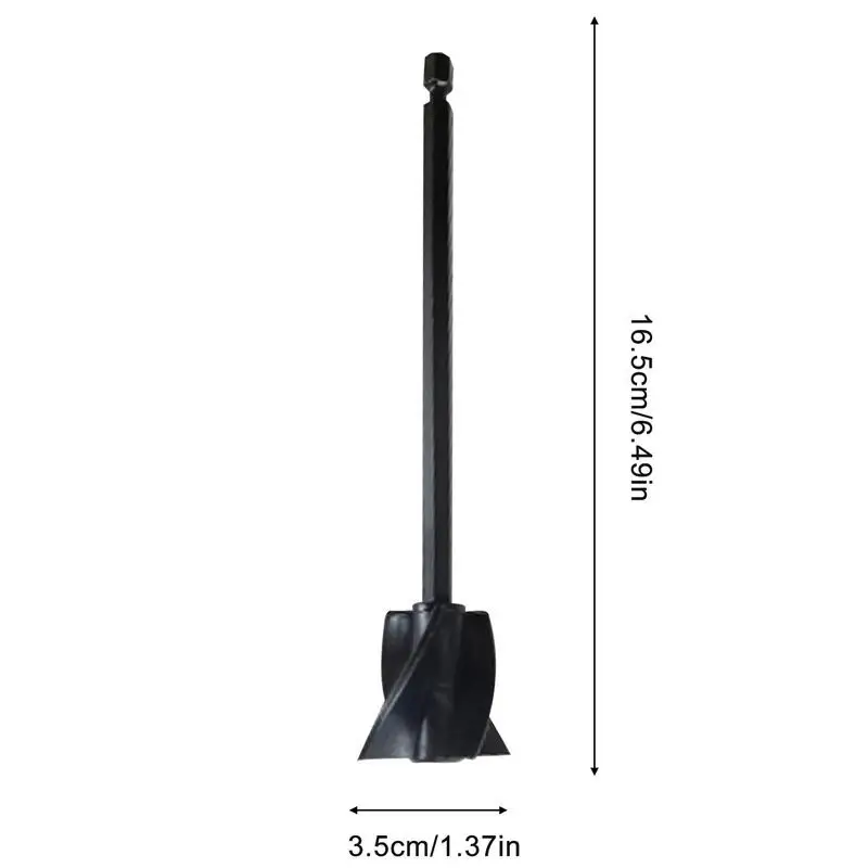 Epoxy Mixer Stick For Drill Reusable Paint Mixing Attachment Durable 5-blade Design Mixing Tool Paddle For Resin Craft Project