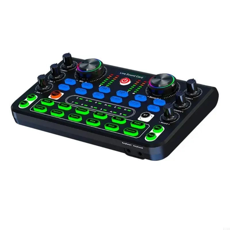 E1YB Professional Live Sound Card Board Sound Sound Board Effects Lighting Effects
