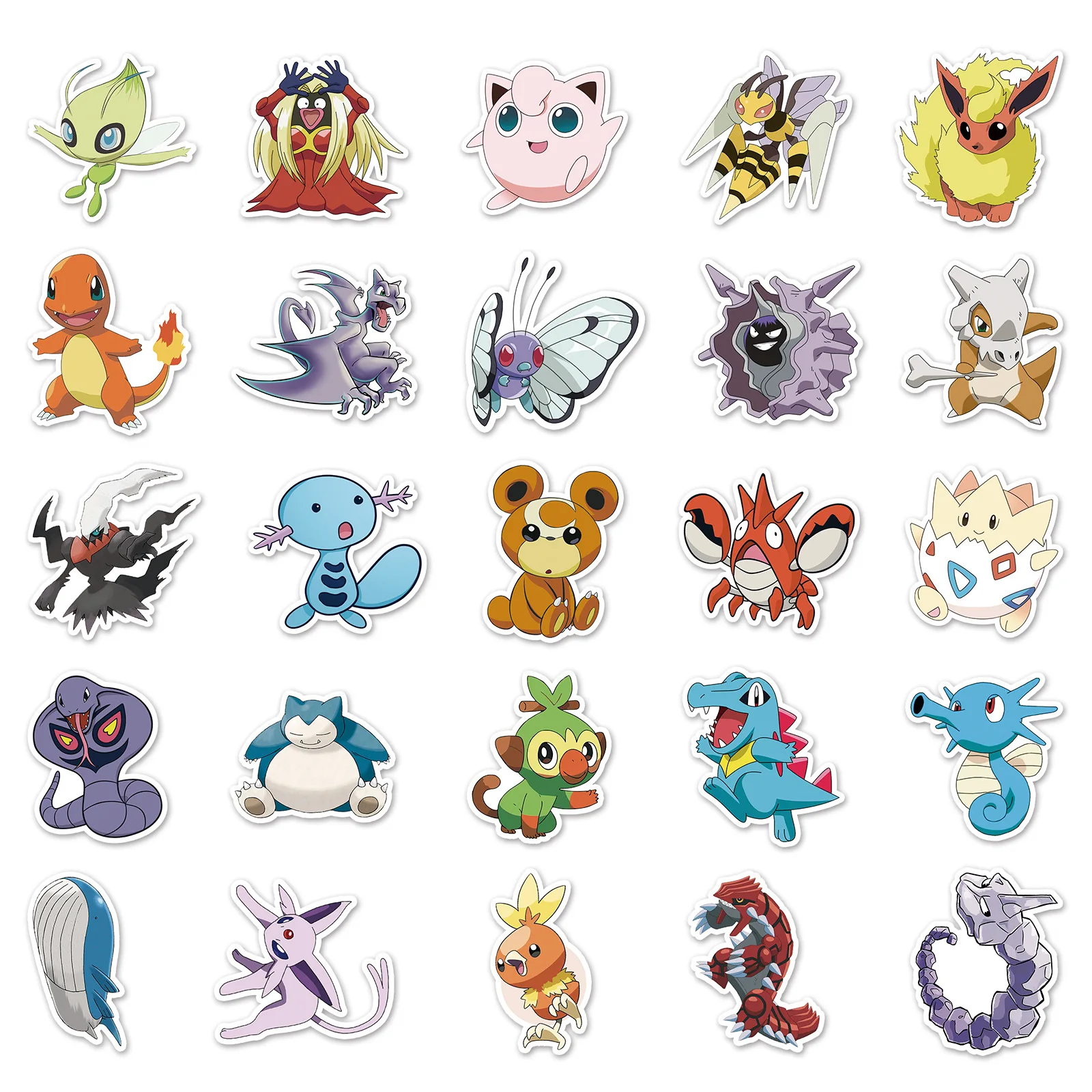 100 stuks Kawaii Pikac Cartoon - Laptop Accessories Kids recensie en prijs