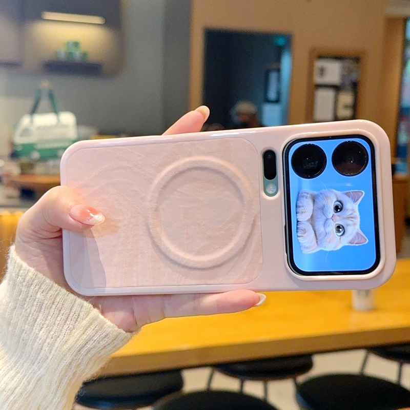 Per Xiaomi Mi 17 Pro Max Custodia di lusso in pelle PU MagSafe magnetica Custodia protettiva posteriore per Xiaomi Mi 17 17Pro Custodia per telefono