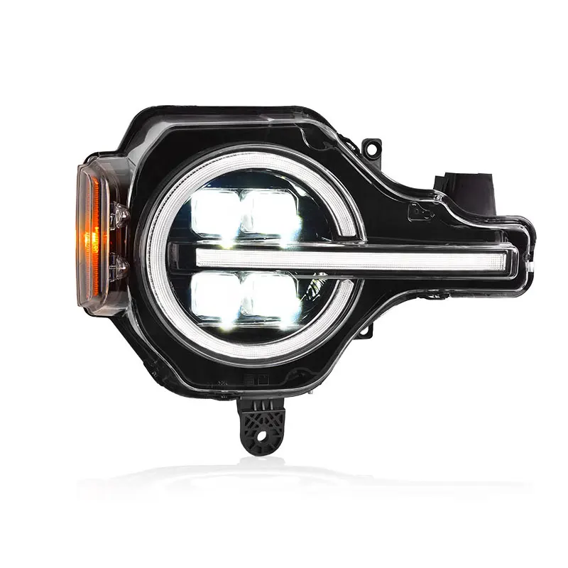 

Suitable For 20-24 Ford Bronco Headlight Assembly Modified LED Quad-lens Daytime Running Lights And Turn Signals Other