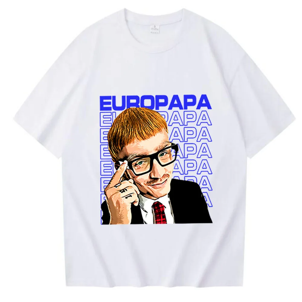 Joost Klein Europapa T-Shirts Joost Klein Music Shirt Fan Gift Harajuku Unisex O-Neck Short Sleeve Shirts