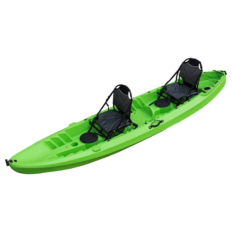 Double 2 Person Plastic Fishing Canoe Wholesale  Rowing Boat
