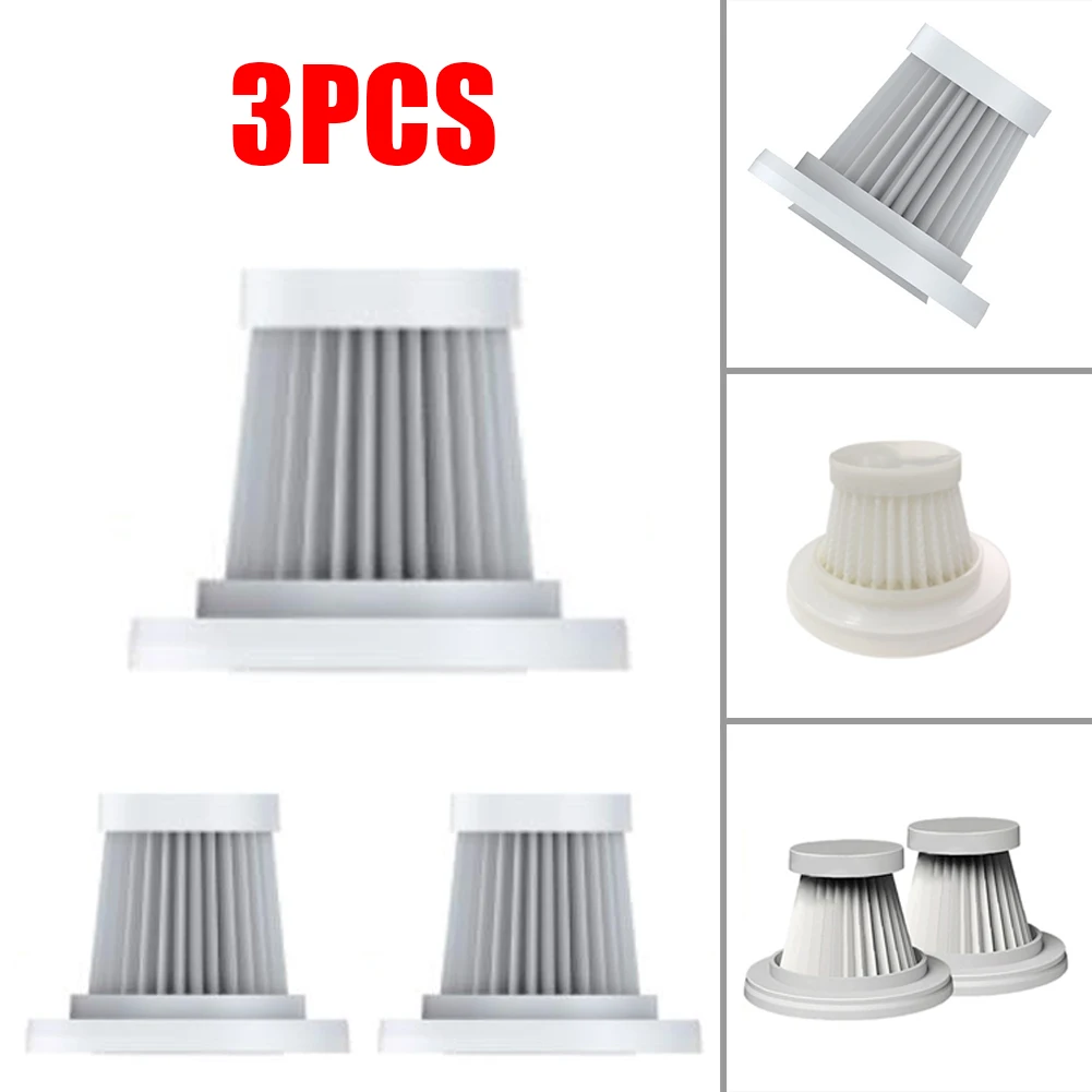 

3pcs Filters For ST-8000 Handheld Car Cordless Vacuum Cleaner Spare Parts Home Cleaning Replacement Accessories