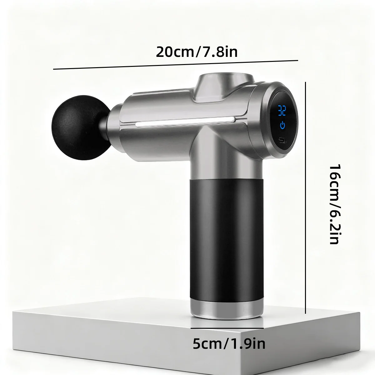 Alat pijat multifungsi untuk seluruh tubuh, perawatan otot, senyap dan rendah kebisingan, unisex, alat pijat leher untuk kebugaran.