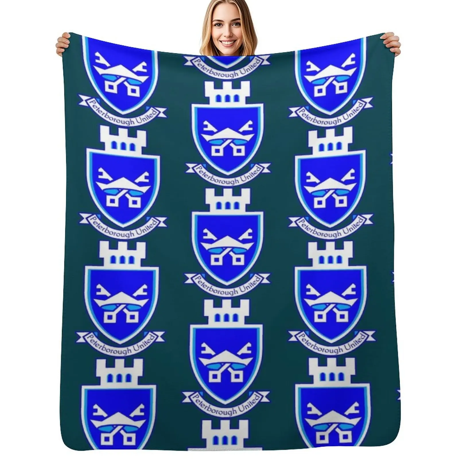 

peterborough united Throw Blanket Stuffeds Sofas Soft Plush Plaid sofa bed Blankets