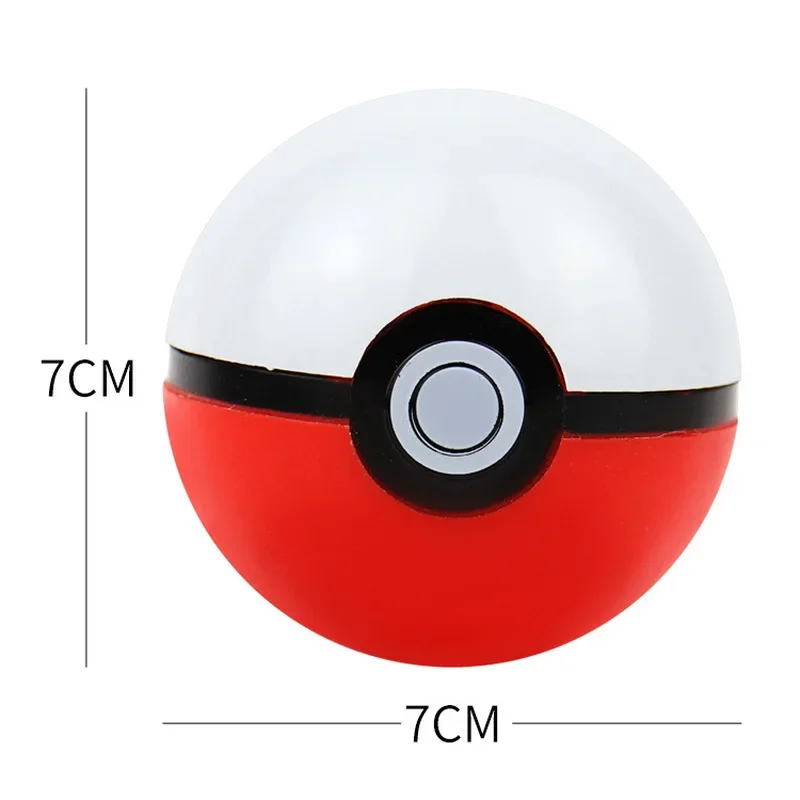 20/Uds Pokemon PokBalls figuras de acción y juguete bolas de 7cm + 20 piezas figura Mini Pokemon al azar figuras de juguete interiores para regalo de niños ﻿