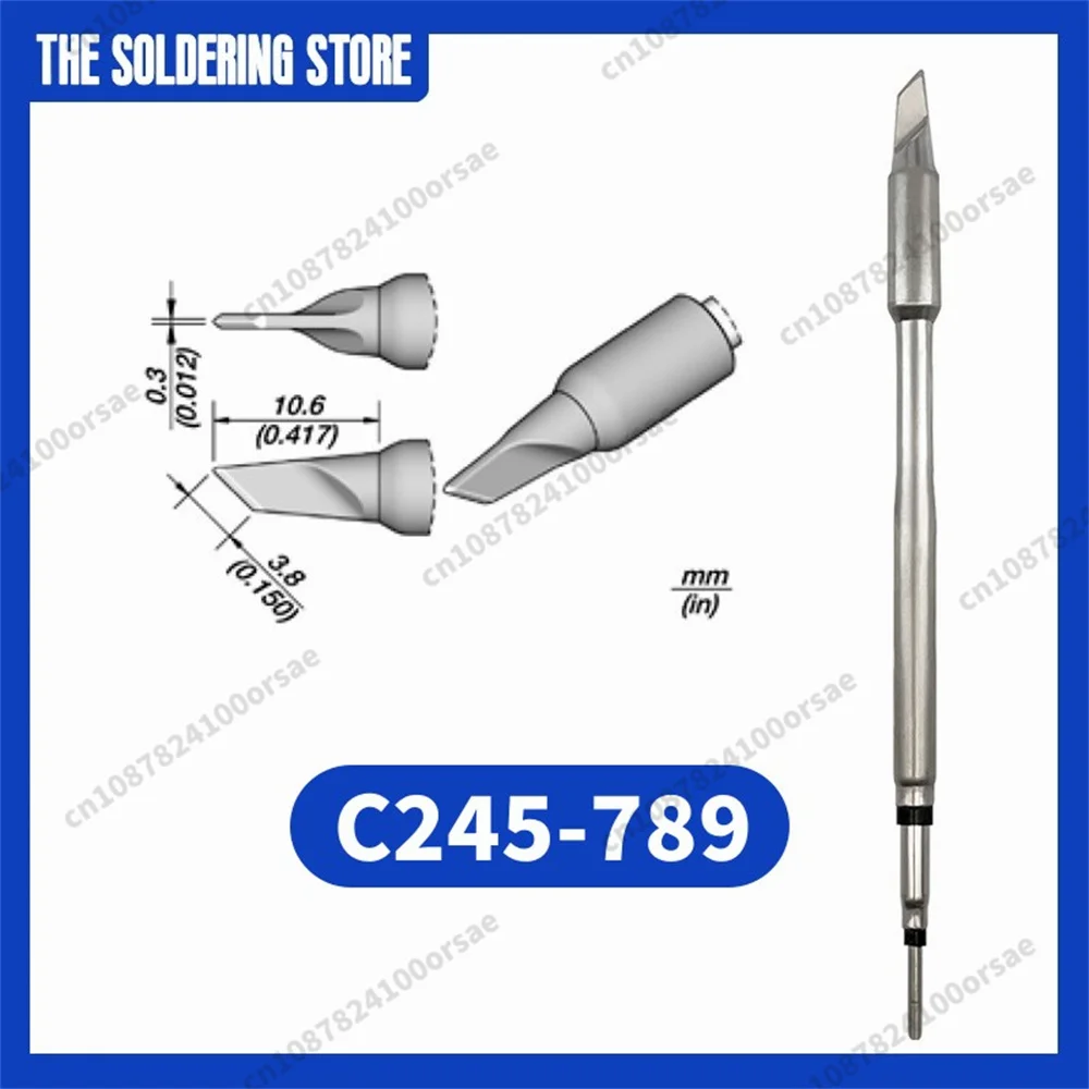 C245 789 Cartridge for JBC SUGON AIFEN A9/A9pro T245 Soldering Handle, жало C245 Tip Replacement Accessory Tool