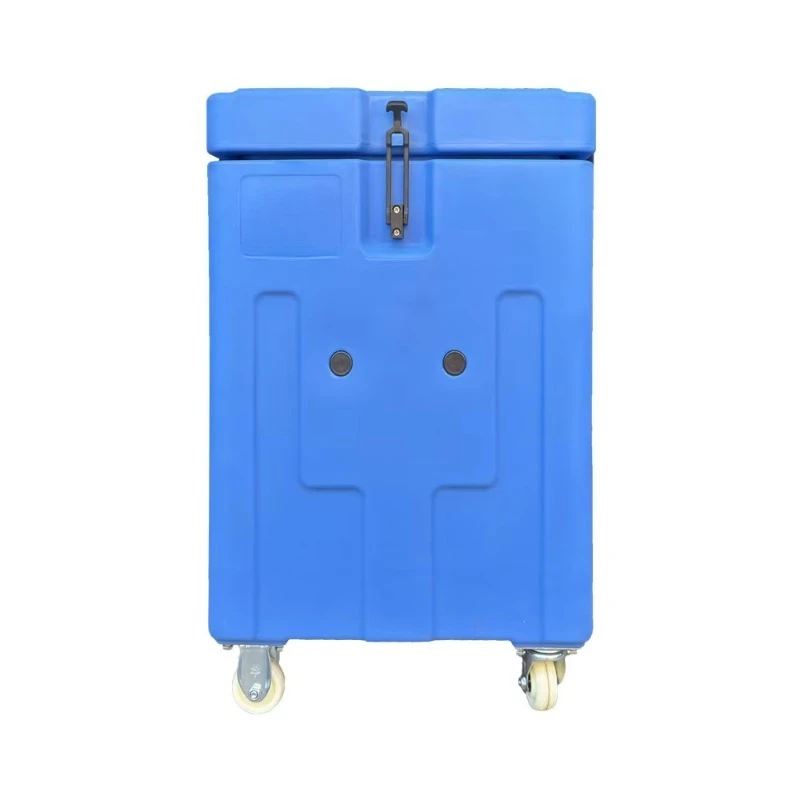 75L Rotomolding Heavy Duty Dry Ice Insulated Container Dry Ice Storage Box Food Grade Insulation