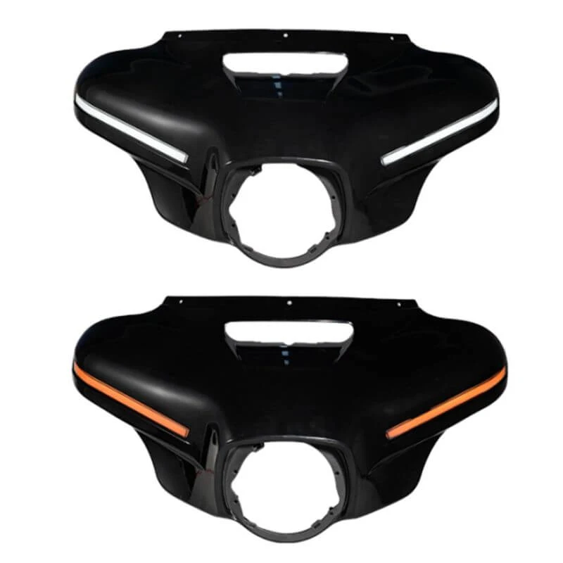 Motorcycle Front Headlight Fairing with LED for Harley Davidson Touring Street Glide Ultra Limited 2014-2023