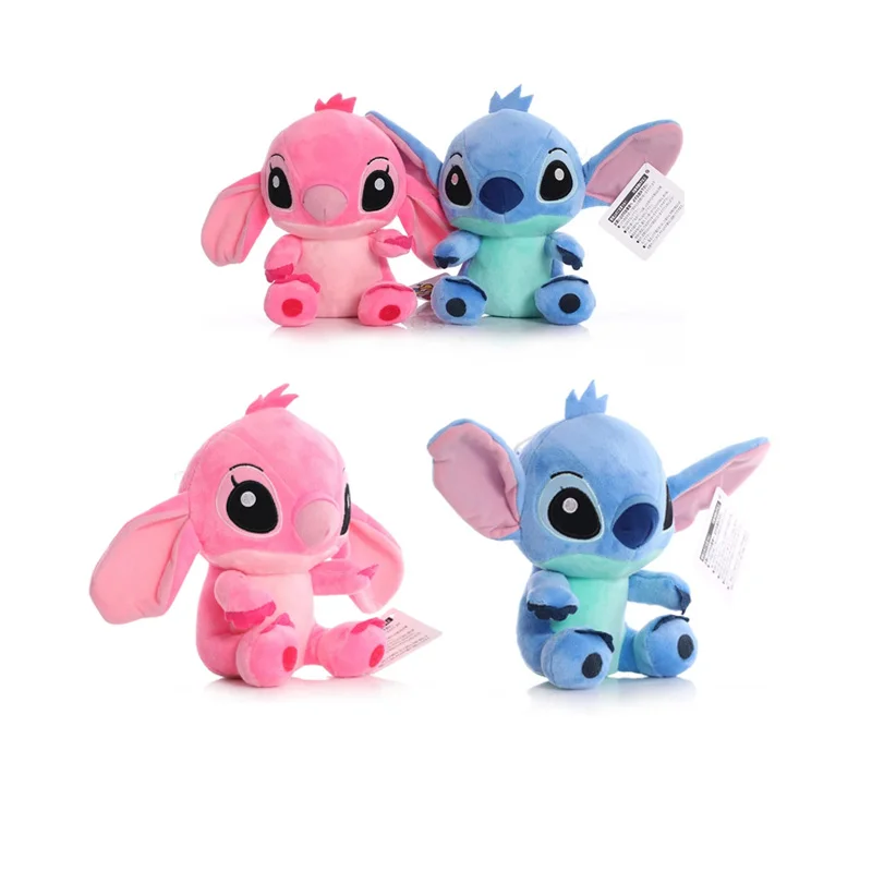 

Kawaii Stitch мультфильм аниме плюшевая игрушка мягкая кукла для маленьких детей мягкие игрушки подарок на день рождения и Рождество