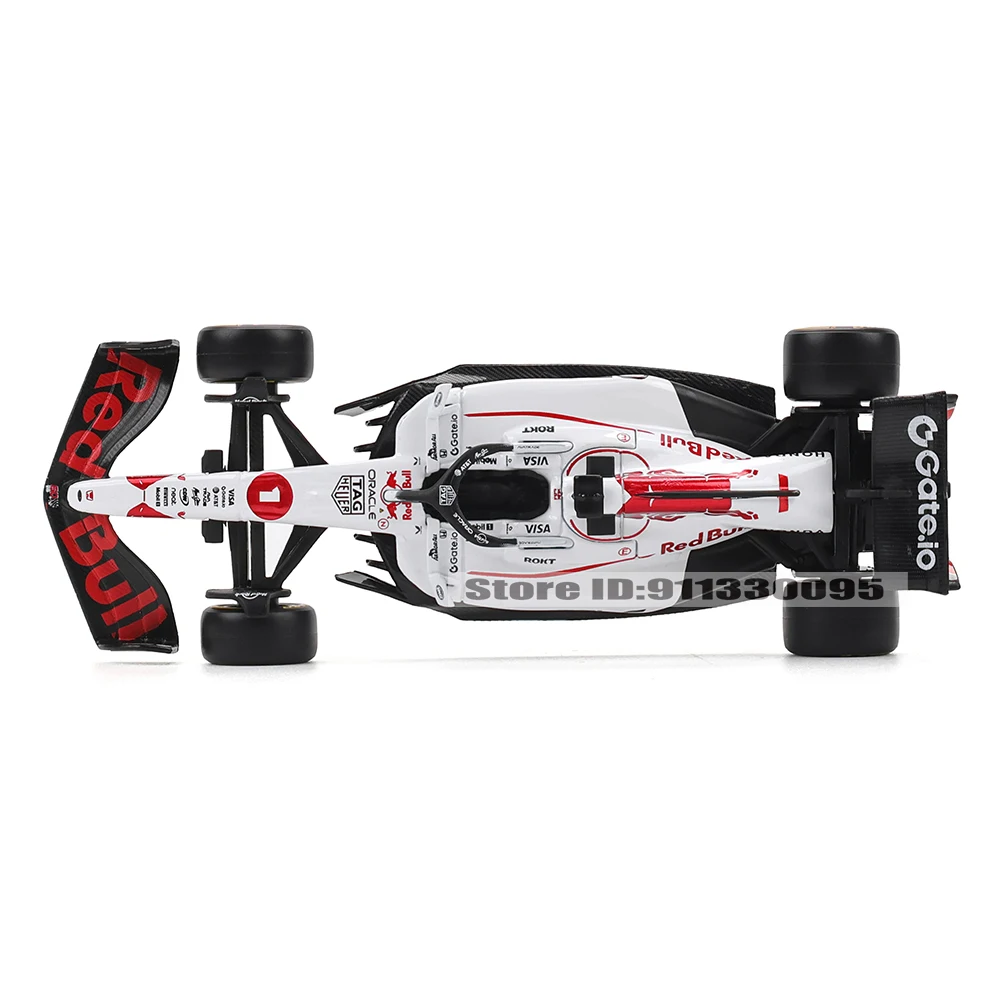 محطة Bburago 1:43 F1 2025 Red Bull Racing RB21 اليابانية # 1 Verstappen # 22 لعبة مجسمة مصنوعة من خليط معدني لسيارة يوكي تسونودا قابلة للتجميع #6