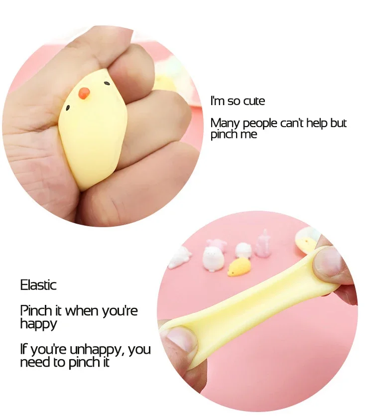 Bola antiestrés para niños, recuerdos de fiesta para apretar, juguetes para aliviar el estrés para cumpleaños, 25/50/100 Uds.