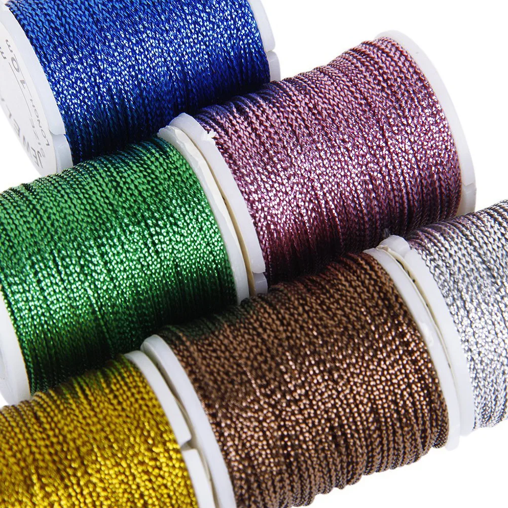 

10m 0.5mm 10 Color Resin Cords Tightly Woven Knots for DIY Jewelry Necklace Bracelet Resin Cord Beading Cord 0.5mm