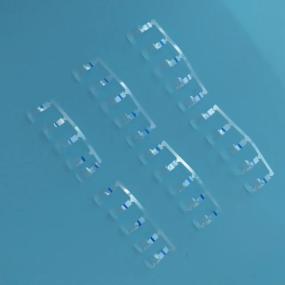 Dental Transparent Sectional Contoured Matrices 30pcs/box Width 7mm Narrow 5mm Matrix Polyester Russian Matrices Dentist