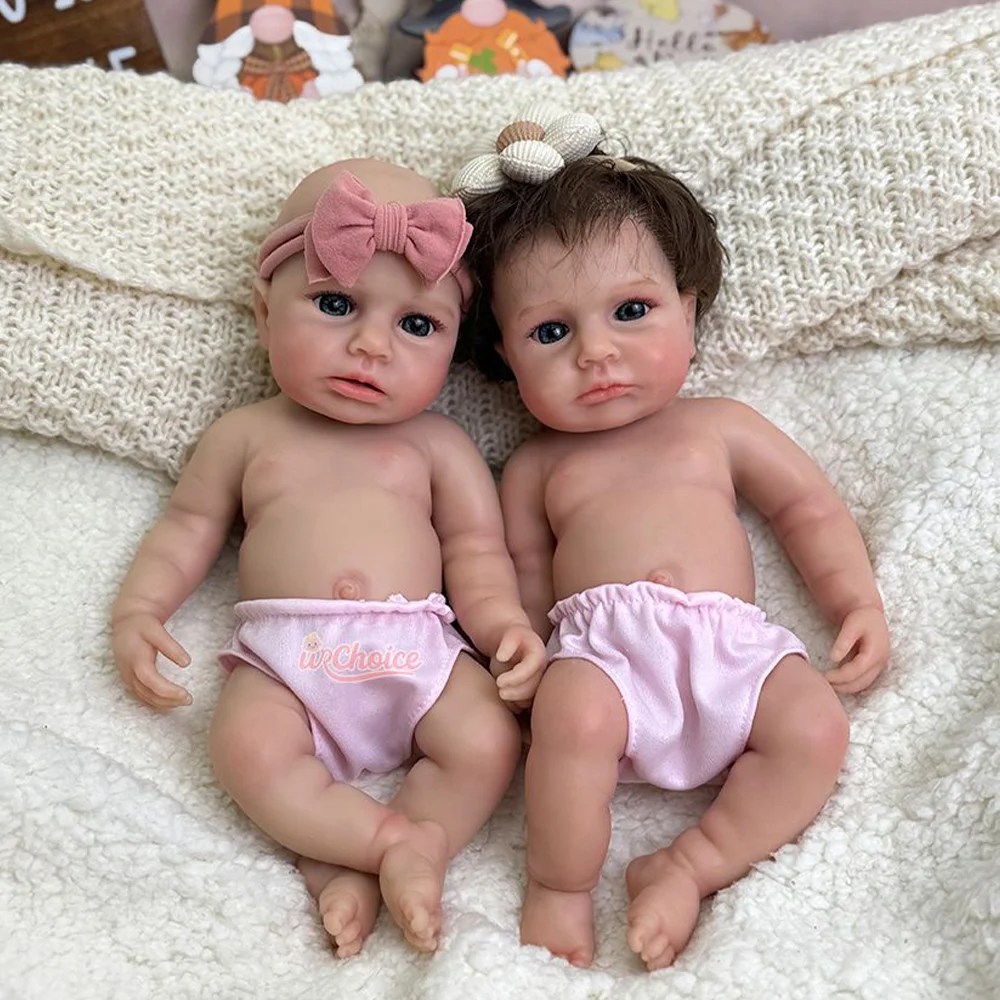 واقعية 12 "سيليكون تولد من جديد دمية طفل لينة ولادة جديدة فتاة دمية مع الشعر الجذر رائعة لهواة جمع الفنان دمية نموذج الهدايا