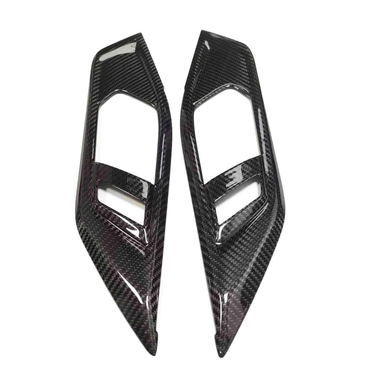 Customize carbon fiber car interior door panel modification cover trim for BMW