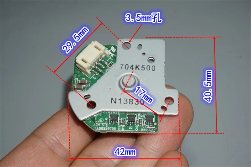 16000rpm 20W DC5V-12V nidec 20S External rotor brushless motor built-in driver For Micro fan