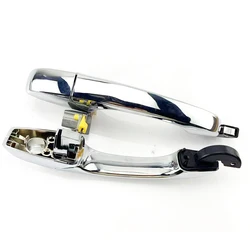 For Chrysler 300C Car Front Door Rear Door Outer Handle Chrome 2005 - 2010 Dodge Magnum 2005 2006 2007 2008 Chrome 4589009AG