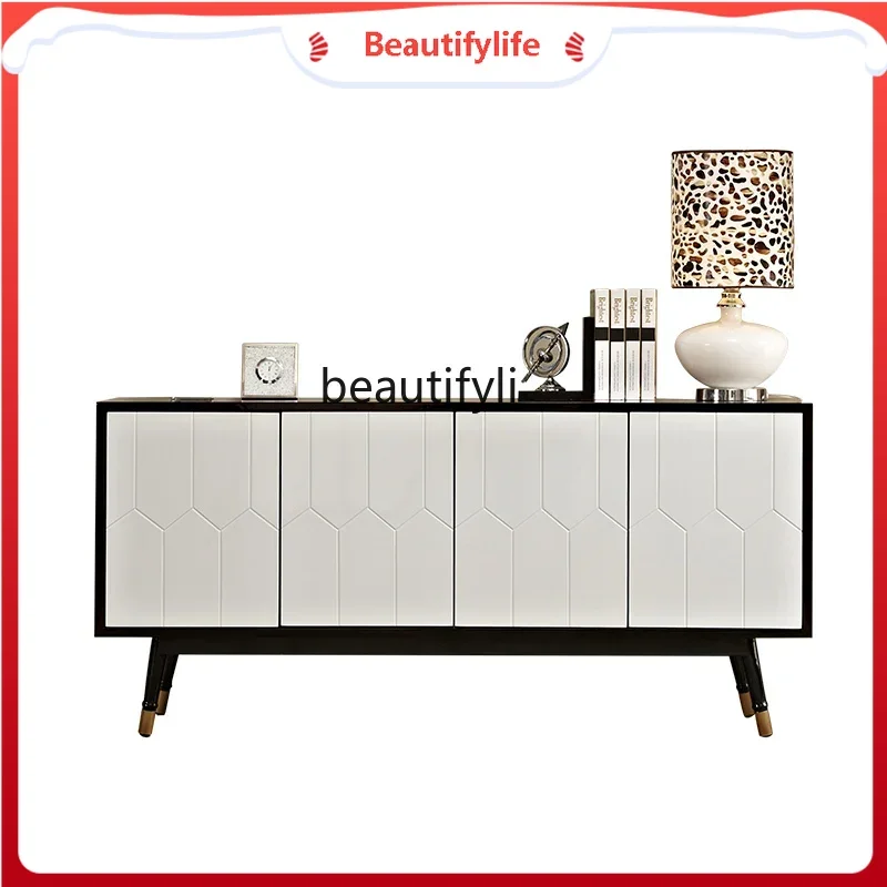 

K185 K185 Classical Dining Side Paint Storage Cabinet Living Room Entrance Home Wall Decoration Locker Bedroom Floor Cabinet