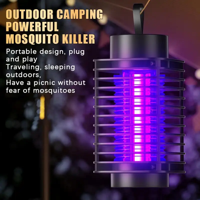 Silent Mosquito Repellent Lamp Led Wall Mounted Mosquito Repellent USB Charging Household Camping Mosquito Repellent Lamp