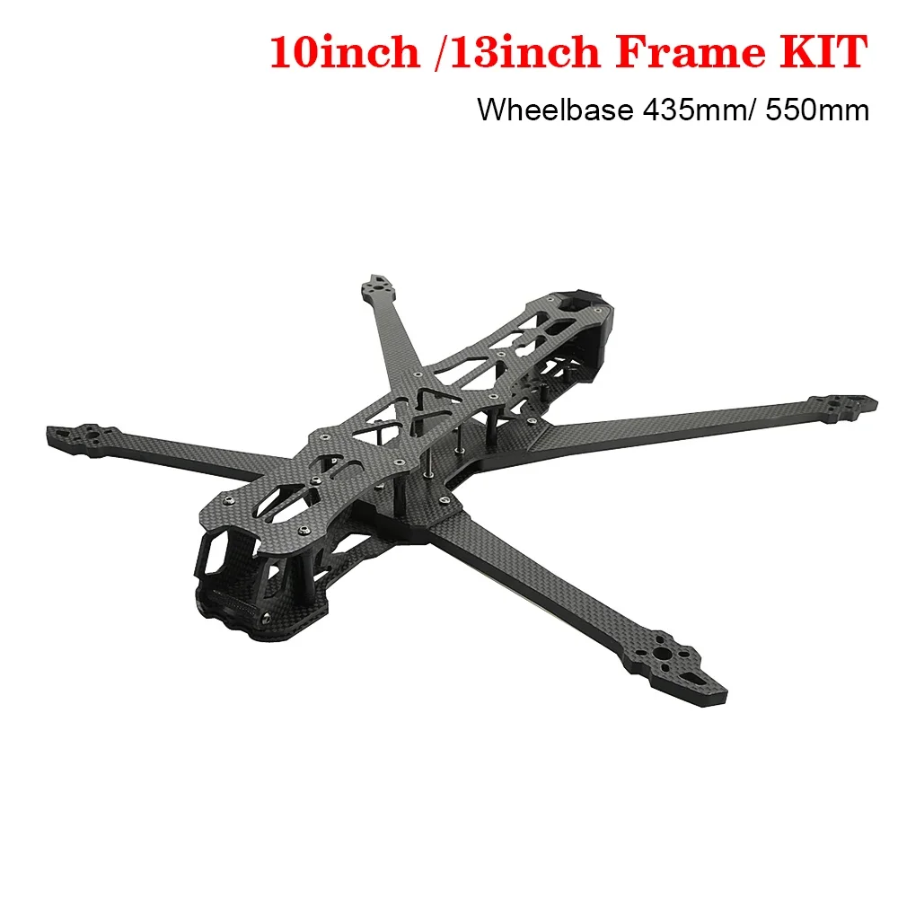 GK-V3 10inch /13inch Frame KIT 435mm/ 550mm Carbon Fiber for RC FPV Freestyle Long Range Racing Drone Quadcopter