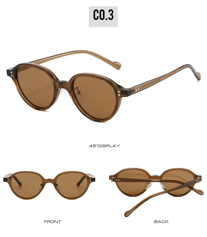 Mode Schlanke Polarisierte Sonnenbrille Frauen Oval TAC Fahren Reise Sonnenbrille Marke Designer Ultra Licht Casual Shades Damen – Detail 11
