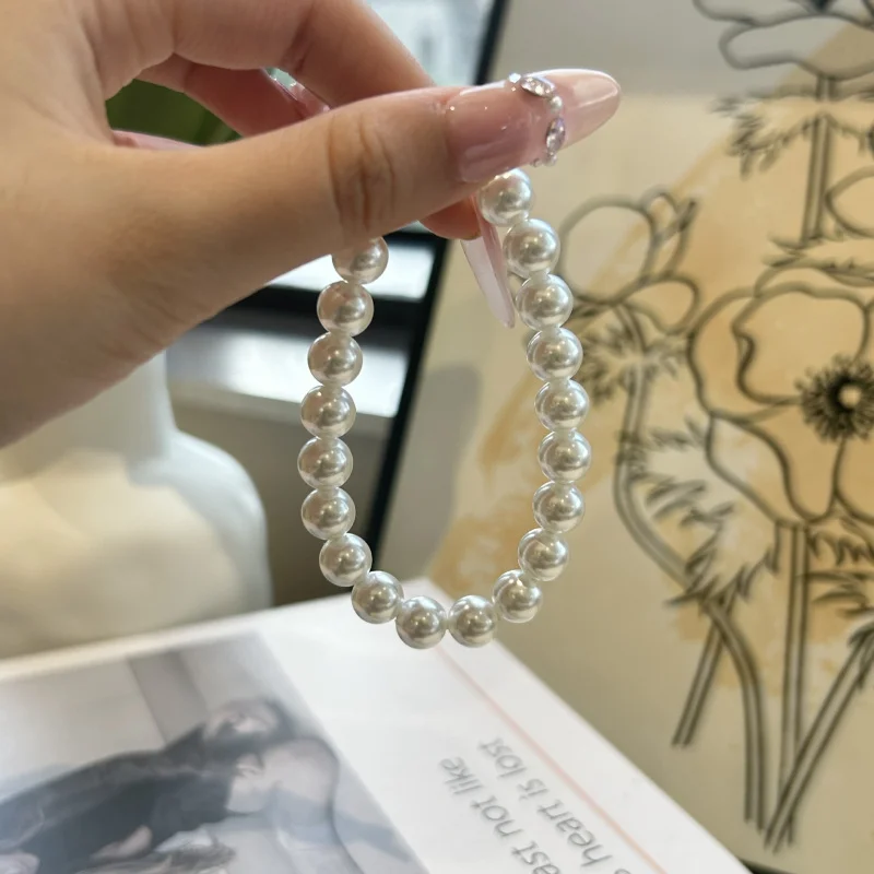 Pearl Bracelet Beautiful All Match Advanced Bracelet Girls Personalized Minority Beaded Wholesale