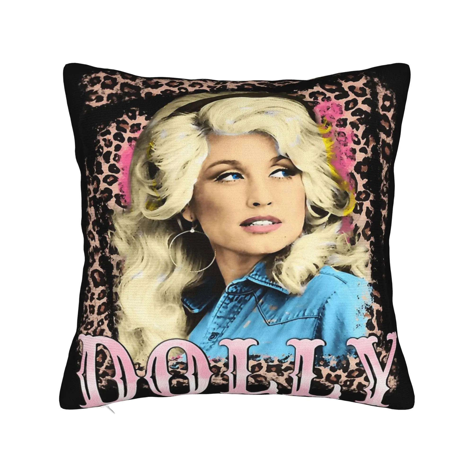 RIP Dolly Parton Pillowcase Product Printed Cushion Cover Decor  Throw Pillow Case Cover Home Multi-Size