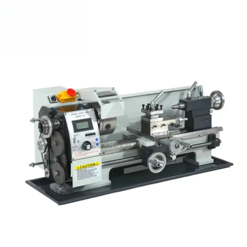1100W Mini CNC Machine 400 600 800MM Semi-Automatic Metal Lathe with Auto Threading Making Duty Automatic Tool