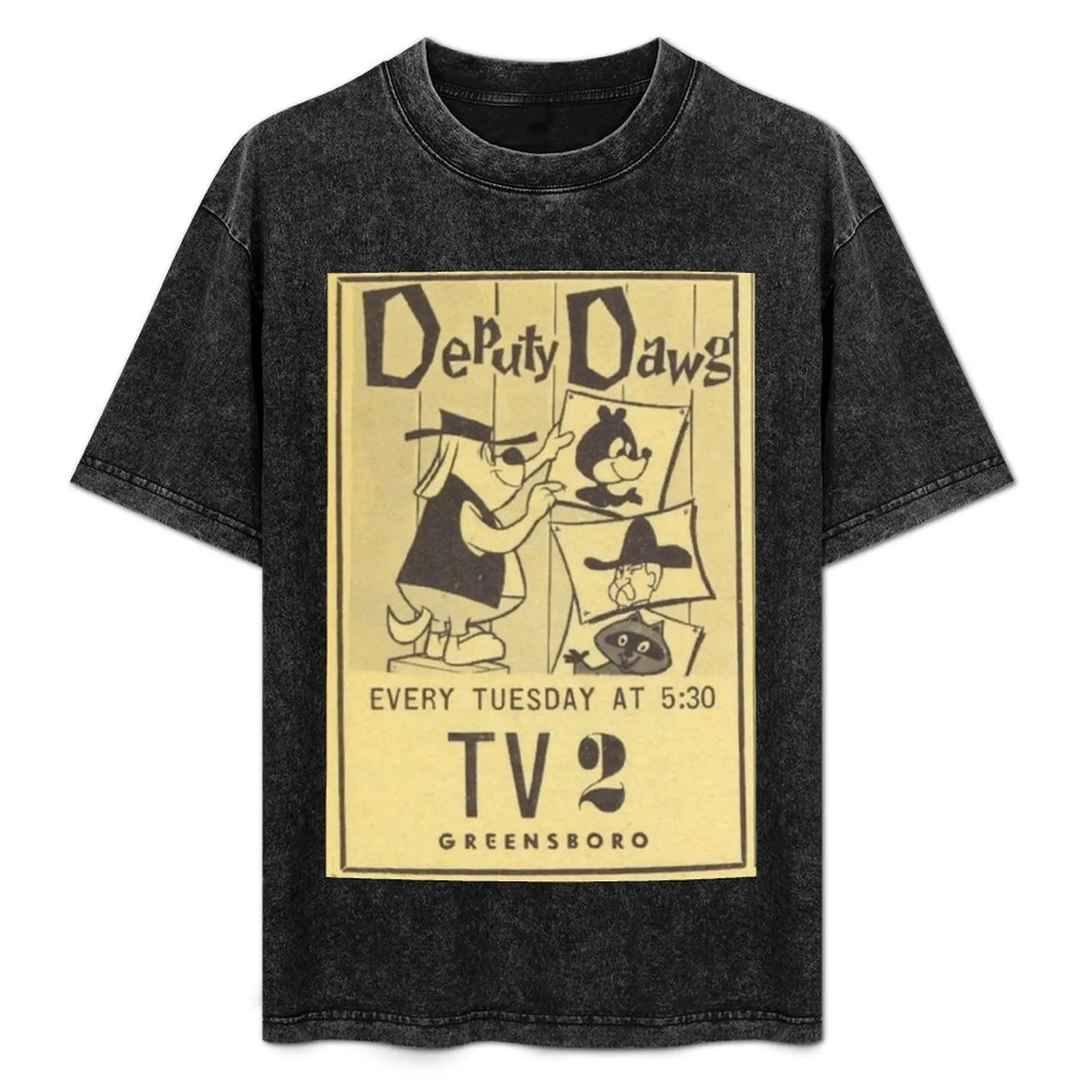 

Deputy Dawg T-Shirt funny gifts plus sizes street wear summer clothes mens workout shirts