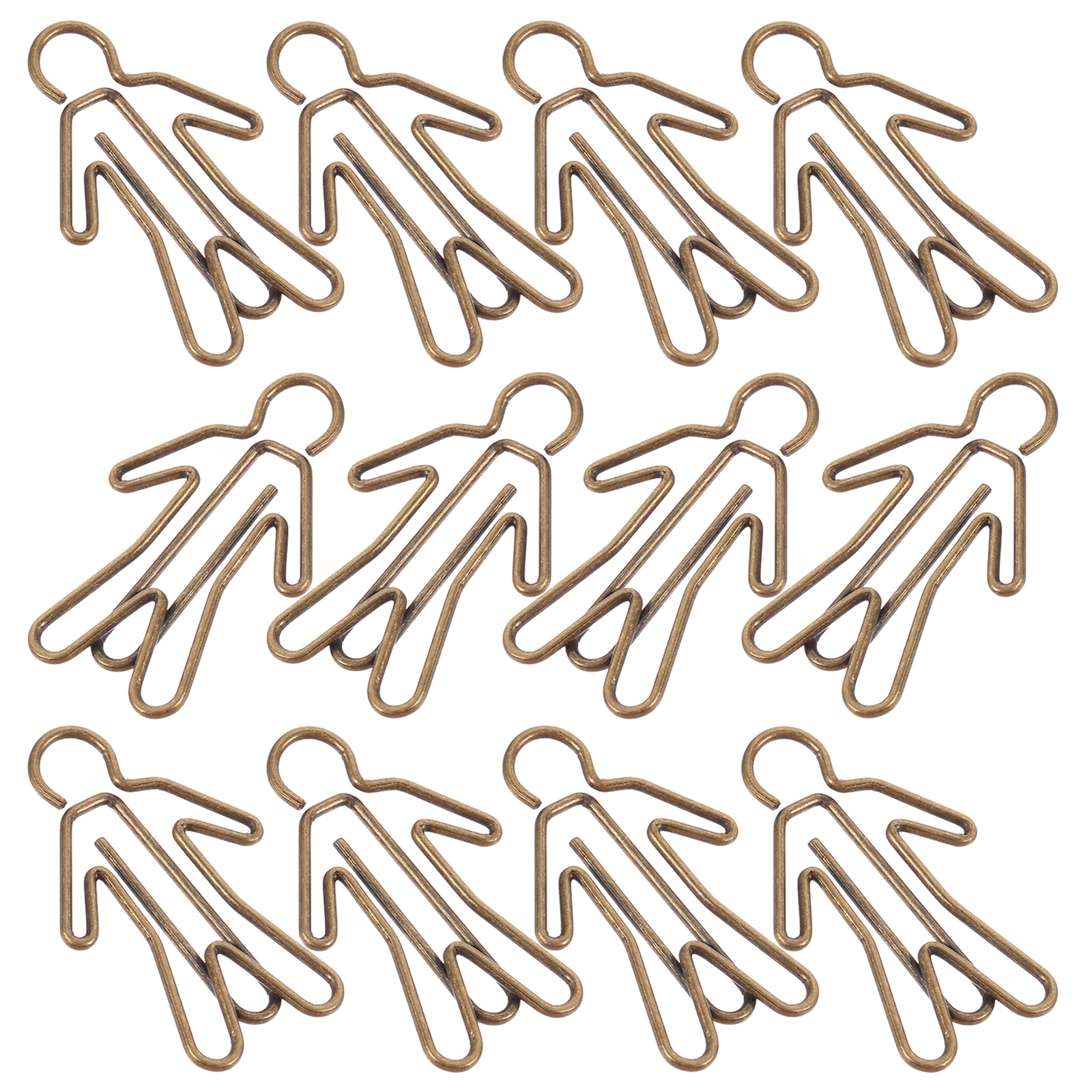 

20 Pcs Small Metal Paper Clips Creative Copper Bird Shaped Office Supplies Cute Document Clips For Files Notes Photos Gifts