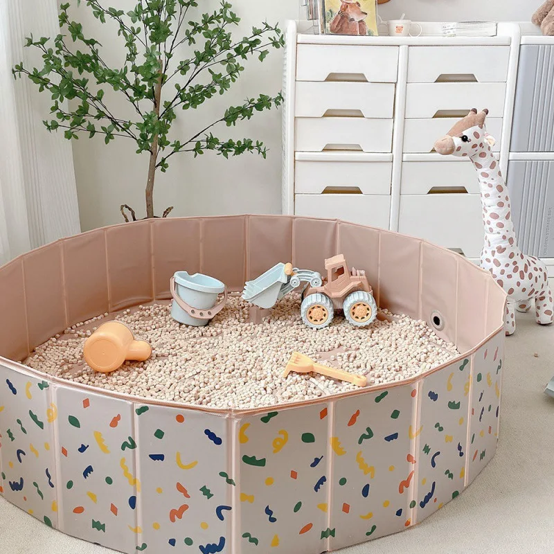 Piscine Pliable pour Bébé, Jouet d'Été Épais, Tente d'Océan, Nik, pour Enfant, Diamètre 80cm