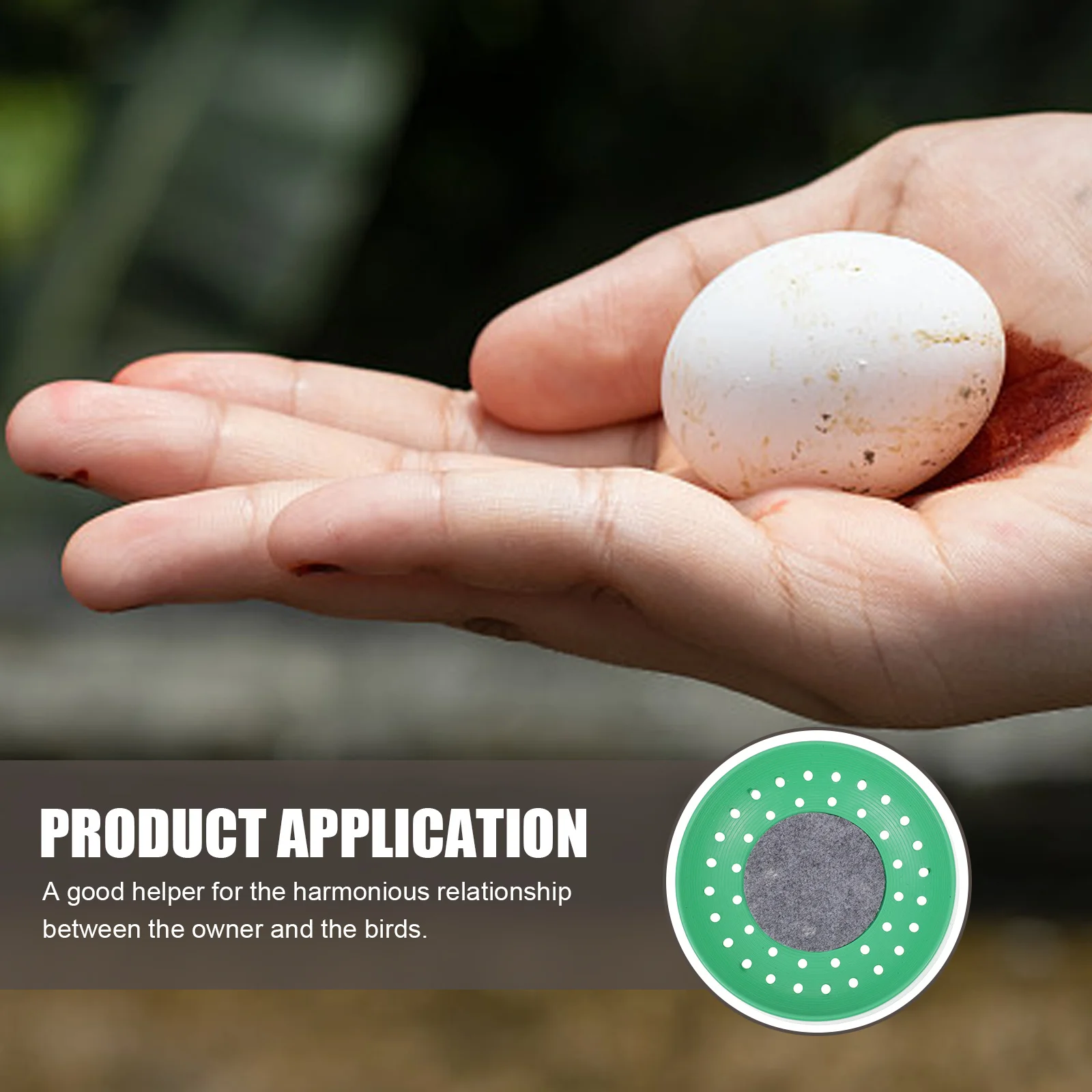 

3Pcs High Quality Plastic Pigeon Nest Bowl Bird Eggs Nest Concave Design Reduces Egg Falling Pet Supply Bird Breeding