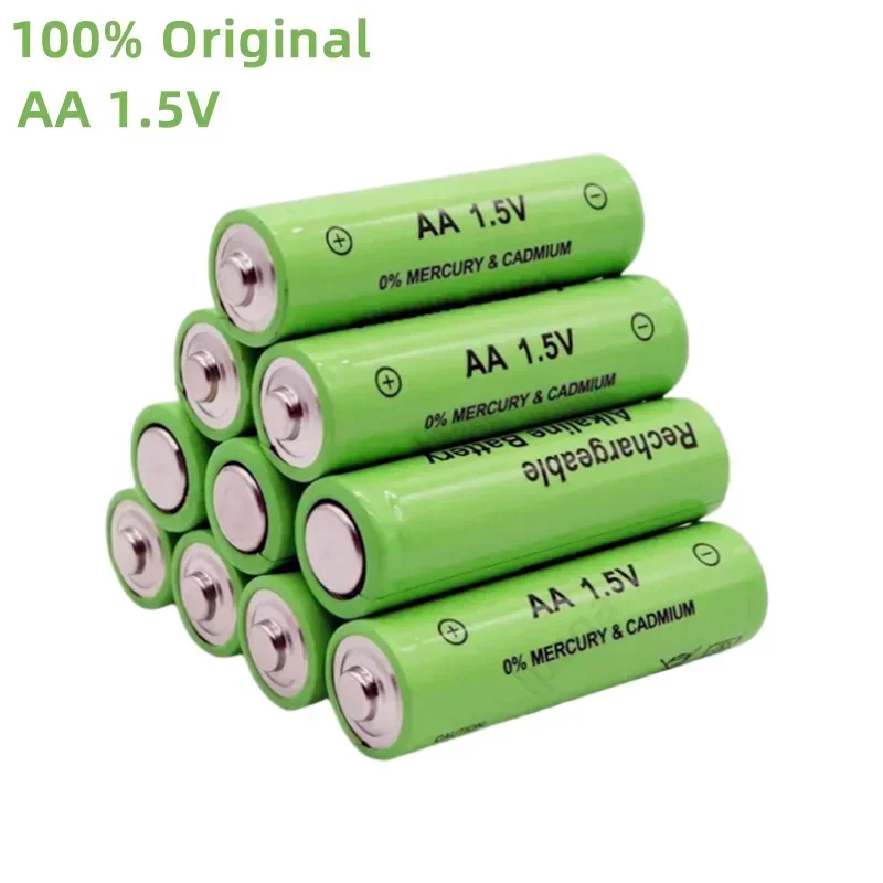 AA  Rechargeable AA 1.5V 3800mAh  Alkaline Battery lpega for Flashlight Toys Watch MP3 Player Radio Wholesale