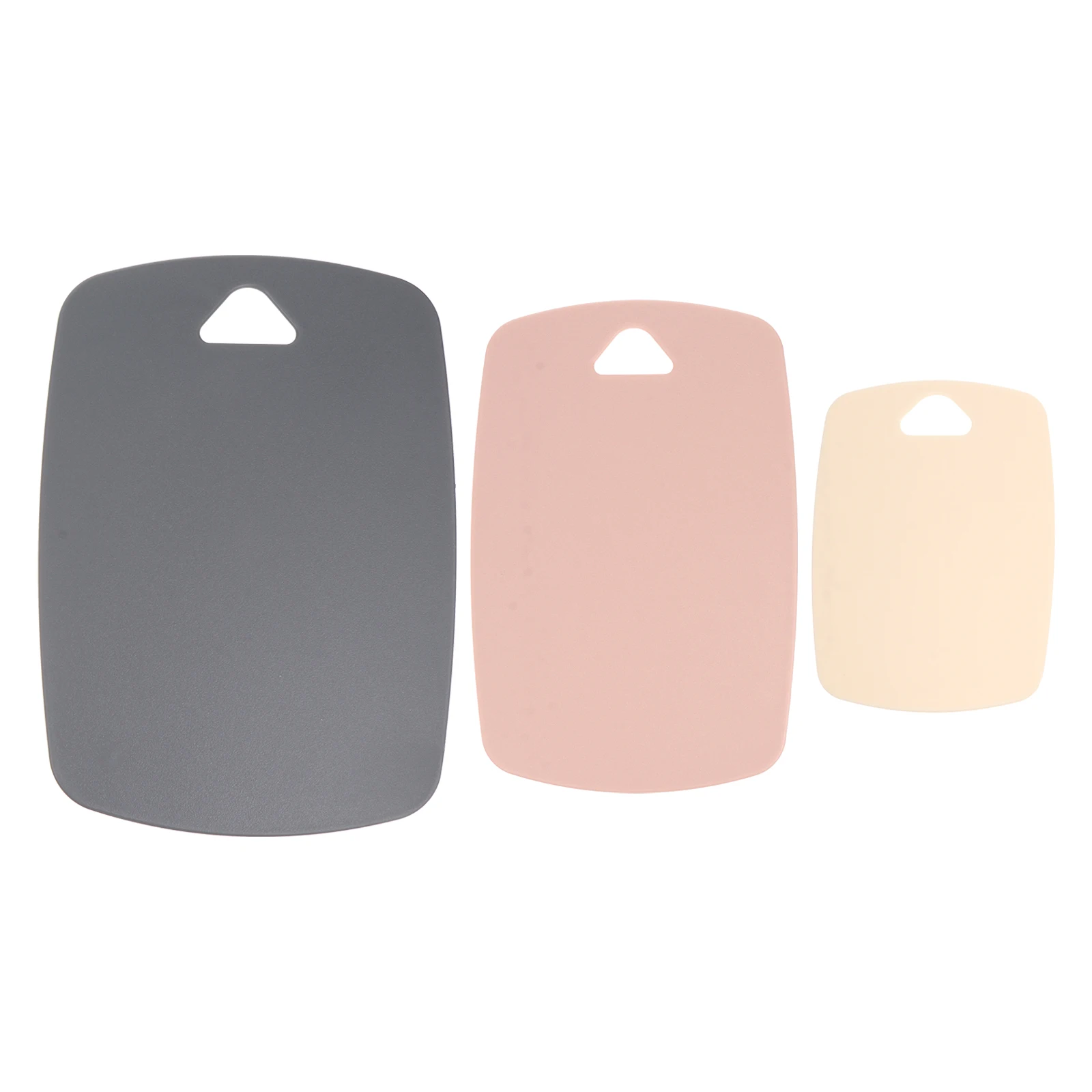 

3pcs Plastic Cutting Board Mat Chopping Kitchen Supplies Pink Baby Fruit Vegetable Grade Healthy Wide Use Gifts