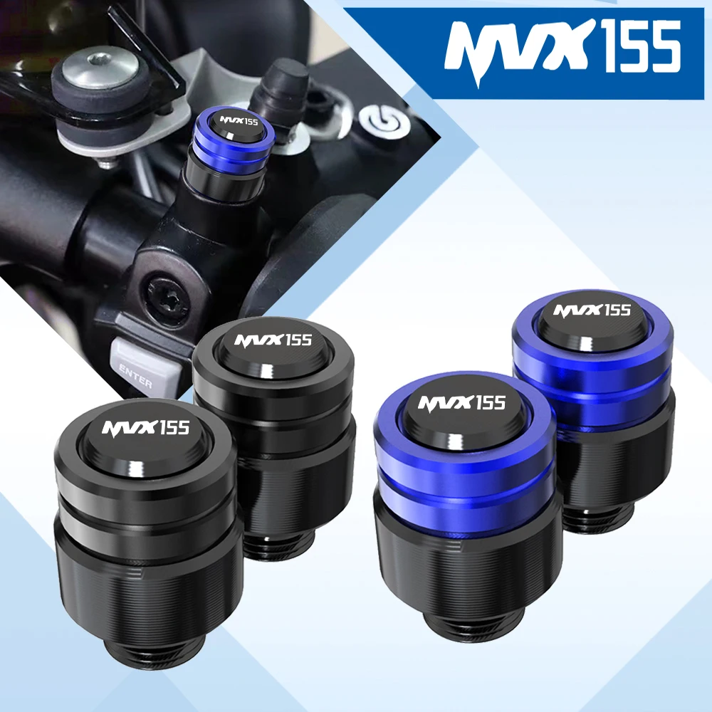 For YAMAHA NVX155 NVX 155 NVX-155 2019 2020-2022 2023 2024 Motorcycle Accessories Tire Valve Stem Caps Covers Rear Mirror Screw