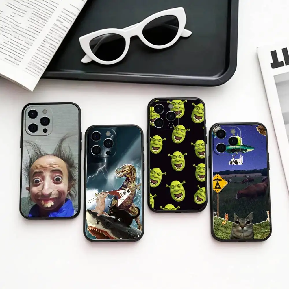 

Random ahh wallpaper Phone Case Silicone Soft For IPhone 17 16 15 14 13 12 11 X XR Plus Pro Max Plus