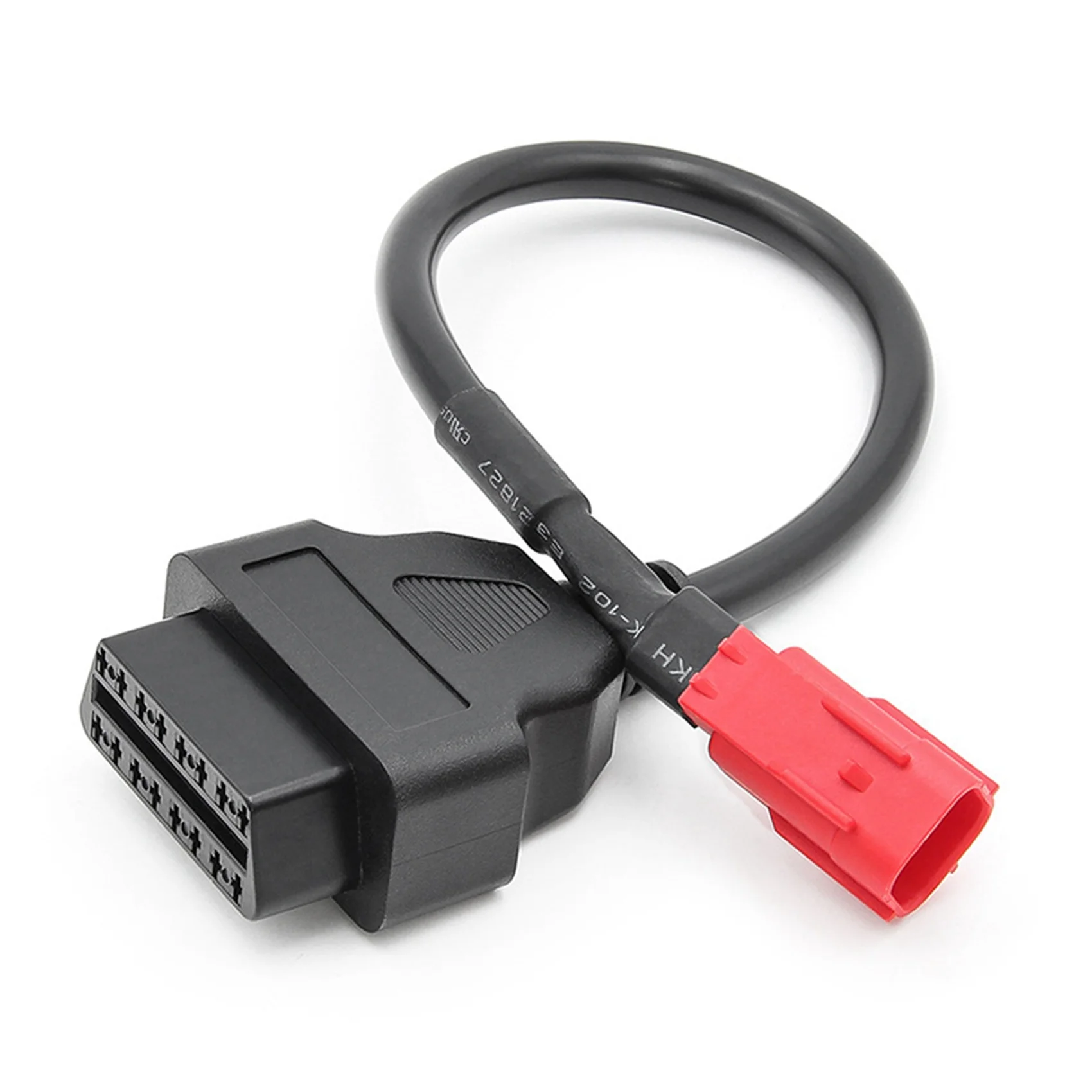 5X 6 To 16 Pin Motorcycle OBD Adaptors OBD2 Diagnostic Cable Extension Connectors For Honda BENELLI