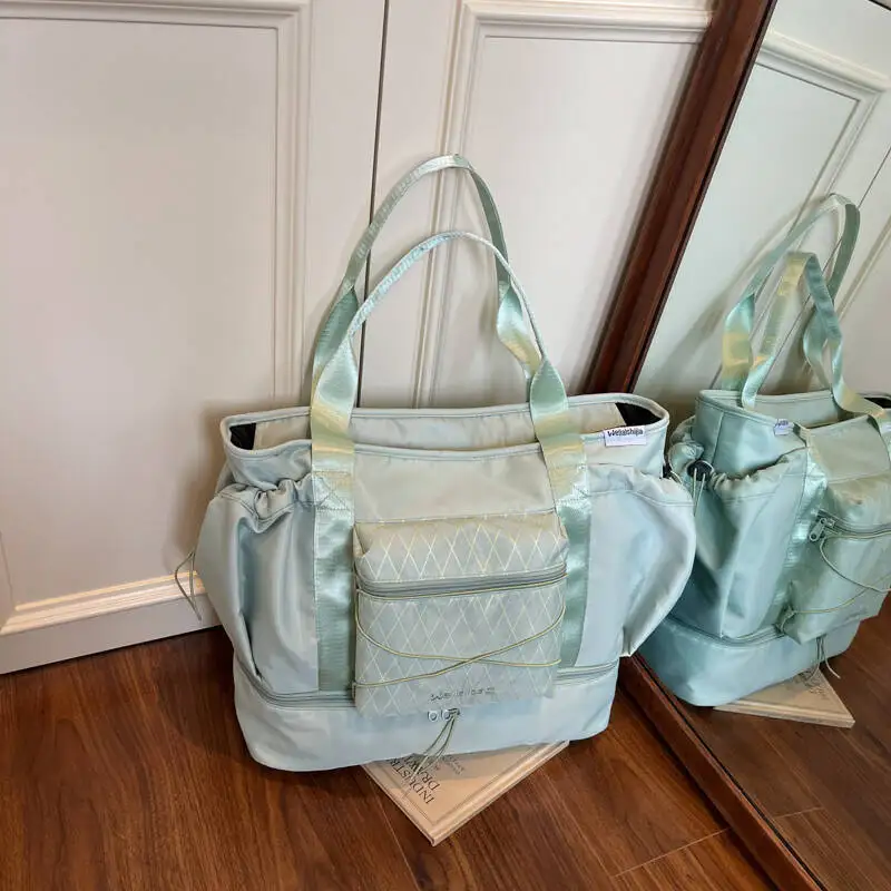 

Yoga Mat Bag Tote Yoga Gym Bags For Women Men with Waterproof Wet PocketHook-and-loop Quick Access Storage Yoga Mat Bag Carrier