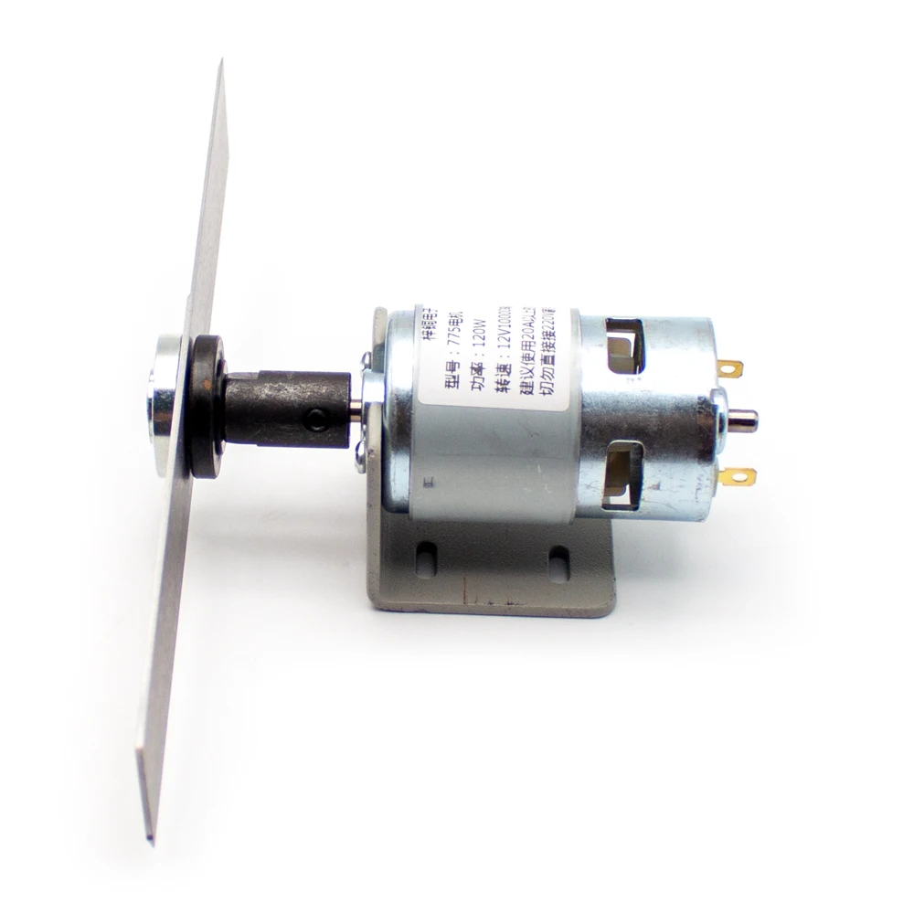 Set tosaerba fai da te DC 12V 775 Motore Lama in acciaio al manganese Strumenti per falciatura da giardino Mini tagliaerba Y