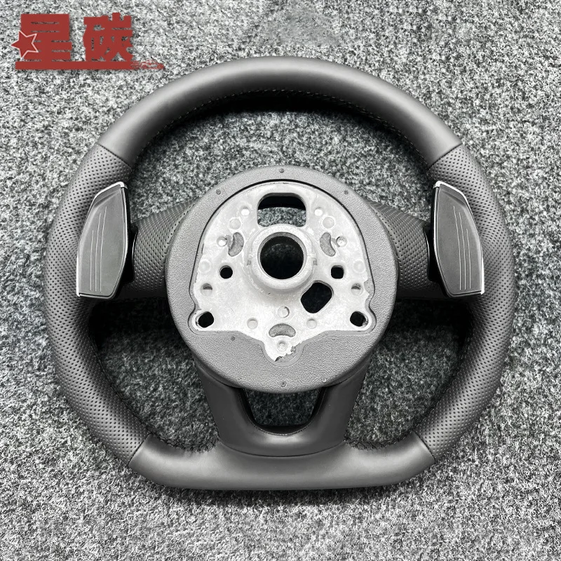 

For Audi A3/A4/A5/A6/A7/Q3/Q5/Q7 Flat-Bottom Sports Steering Wheel Assembly Modification Upgrade