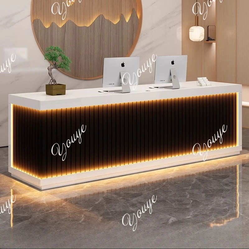 

Офисные стойки для парикмахерской, салон красоты, простые современные роскошные украшения, стойка регистрации, коммерческая мебель