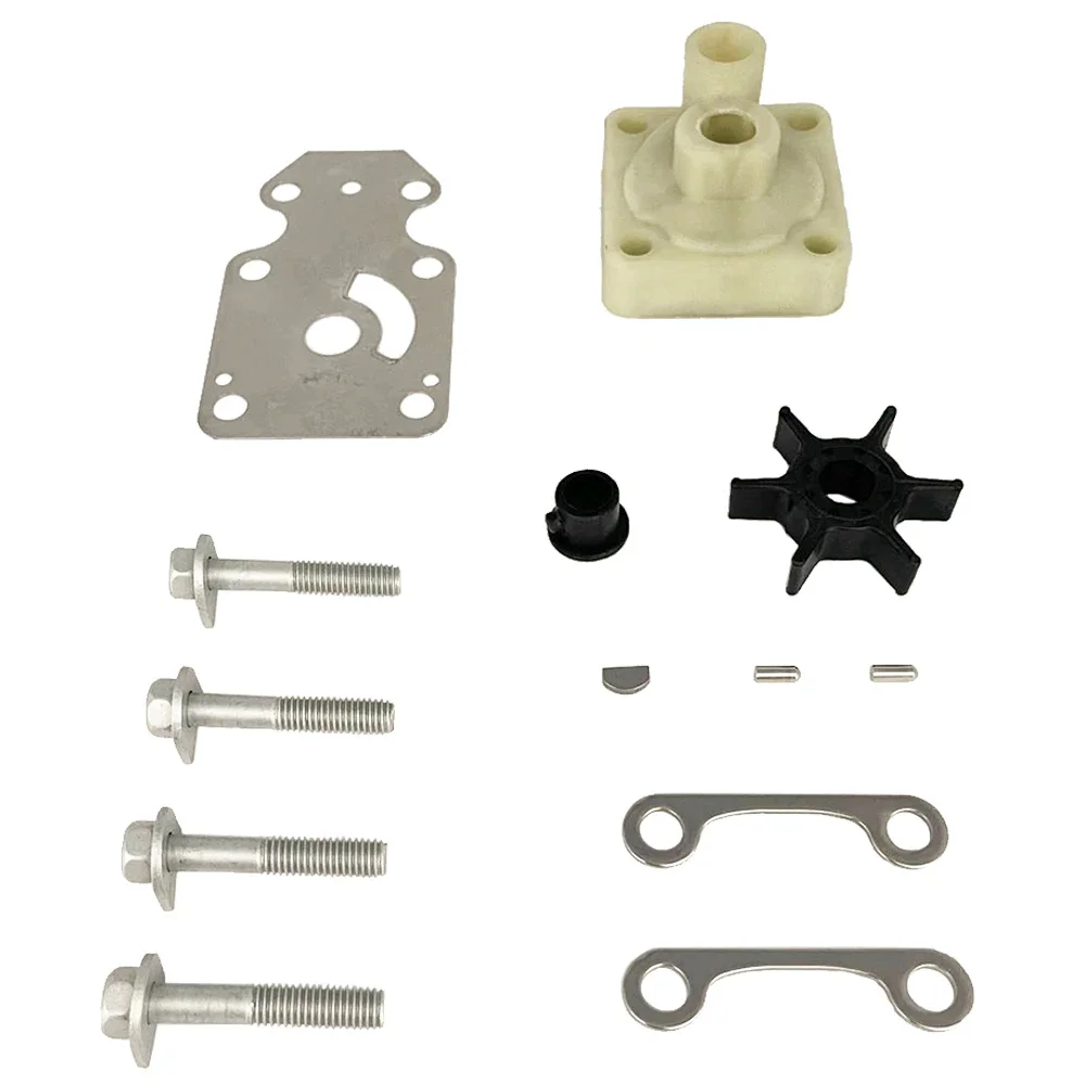 RESO   Water Pump Repair Kit For Yamaha Outboard 4T F9.9 F13.5 F15 F20 6AH-W0078-01 6AH-W0078-00-00 6AH-W0078 6AH-W0078-00