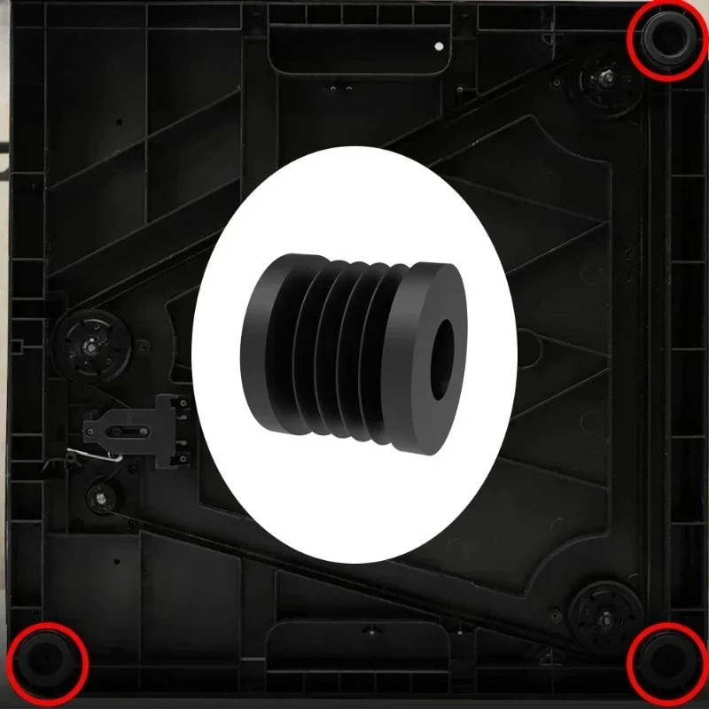 Anti Vibration Feet for Bambu Lab X1 Series and P1P Universal Rubber Foot Anti-slip Rubber Shock Pad 3D Printer Parts