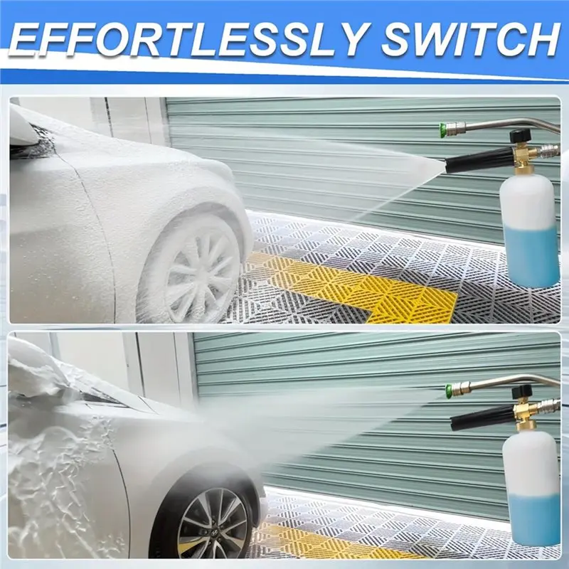 Dual Adapter Foam Cannon Set 1/4