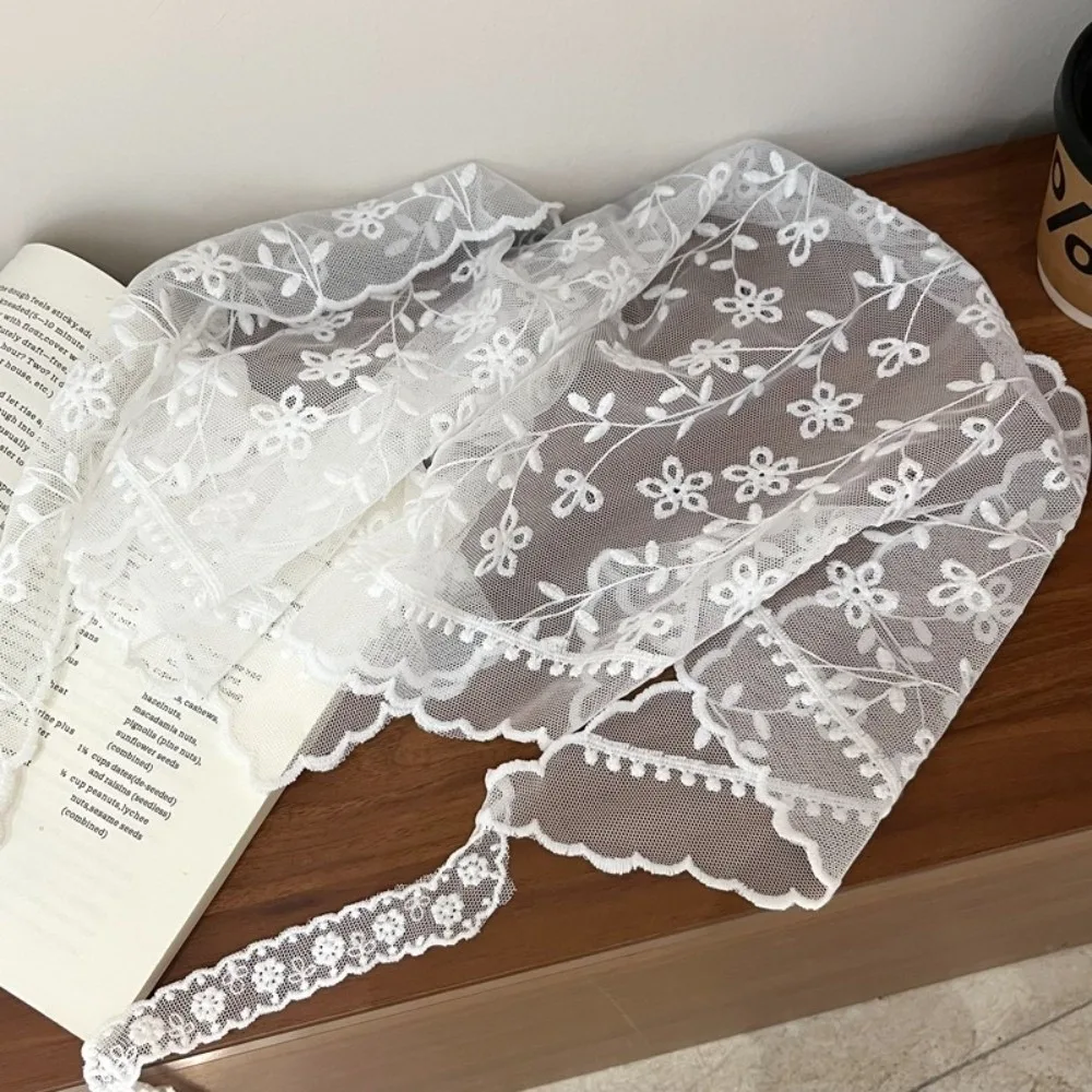 

Stylish Jeans Decor Lace Fart Curtain Slim Fit Pretty Women's Scarf Y2K Versatile Hip Curtain for Women