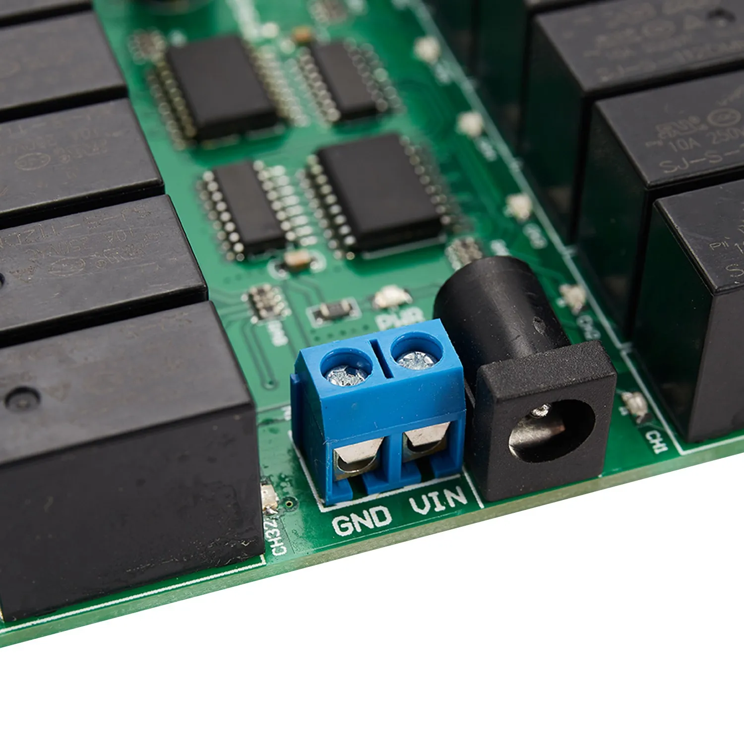 ABGI-R421C32 DC12V 32-канальный Modbus RTU RS485 Релейный модуль шины UART Плата последовательного порта для ПЛК светодиодный домашний автоматический дверной замок