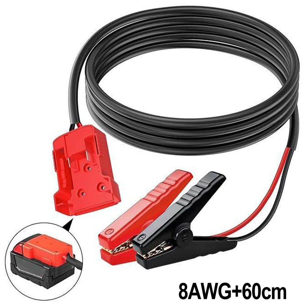 

8AWG Gauge Car Adapter Pure Copper Construction Seamless Compatibility Tough ABS Plastic Enhanced Safety Features